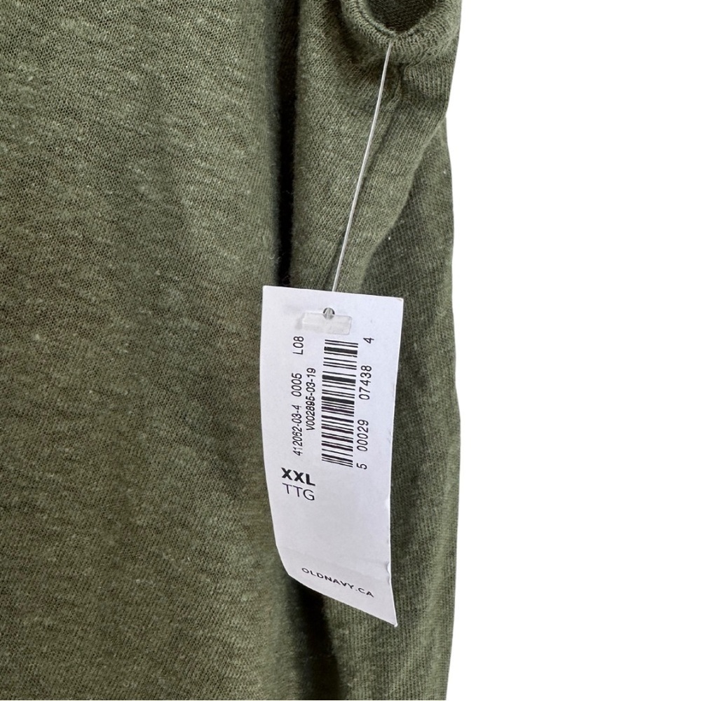 Old Navy Olive Green Ruffle Off-Shoulder Camisole - Picture 2 of 4